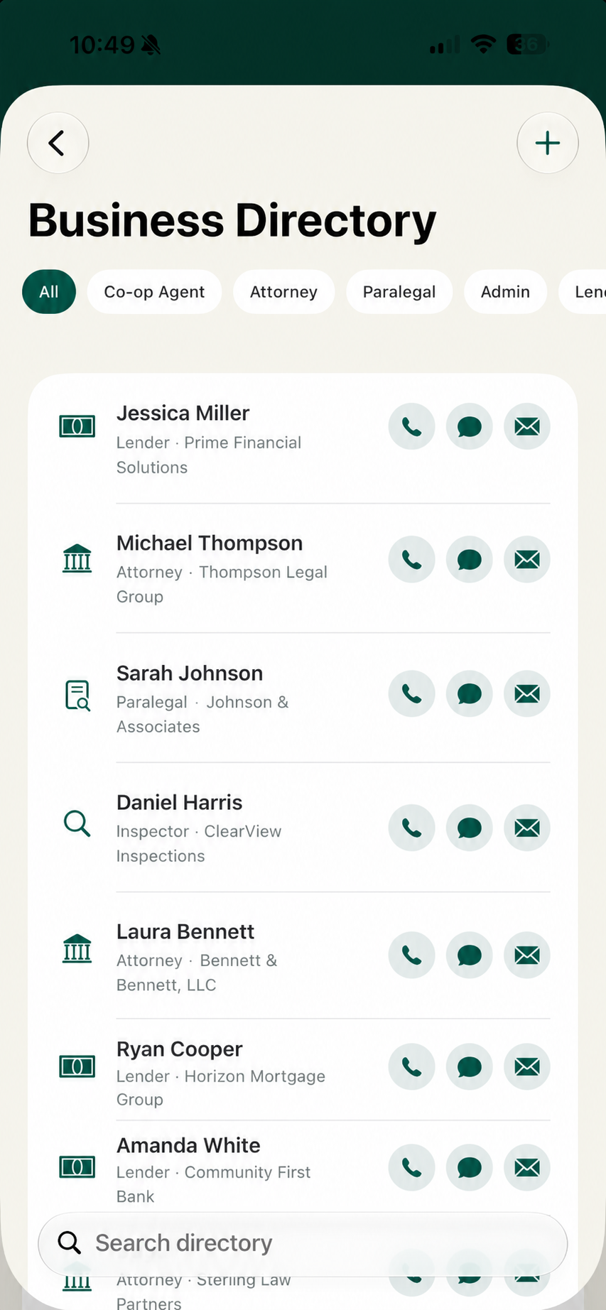 DealTrackr business directory